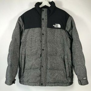 The North Face Goose Down Wool Tweed Puffer Jacket